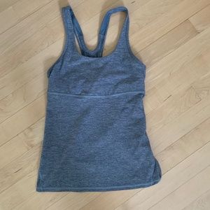 Lululemon Grey Racerback Tank